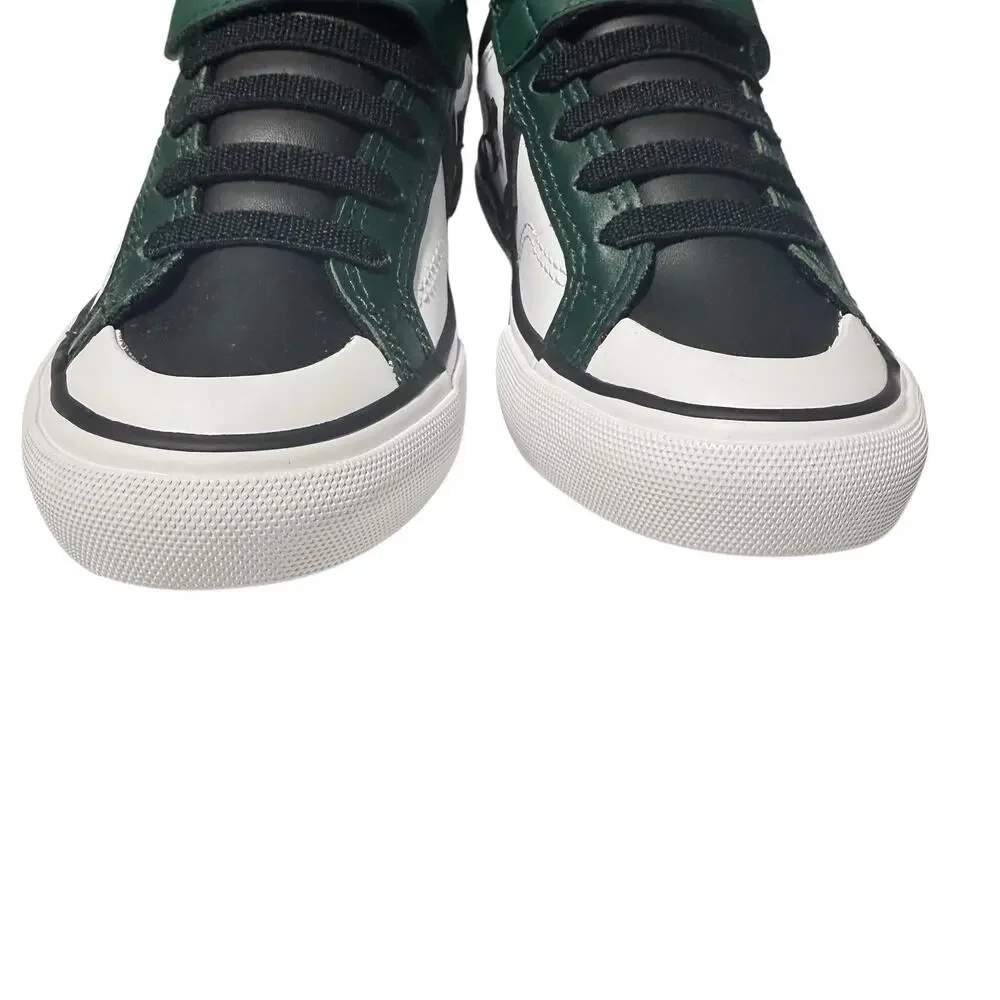 Converse Pro Blaze Low Top Shoe Green and Black/White Kids Size /13